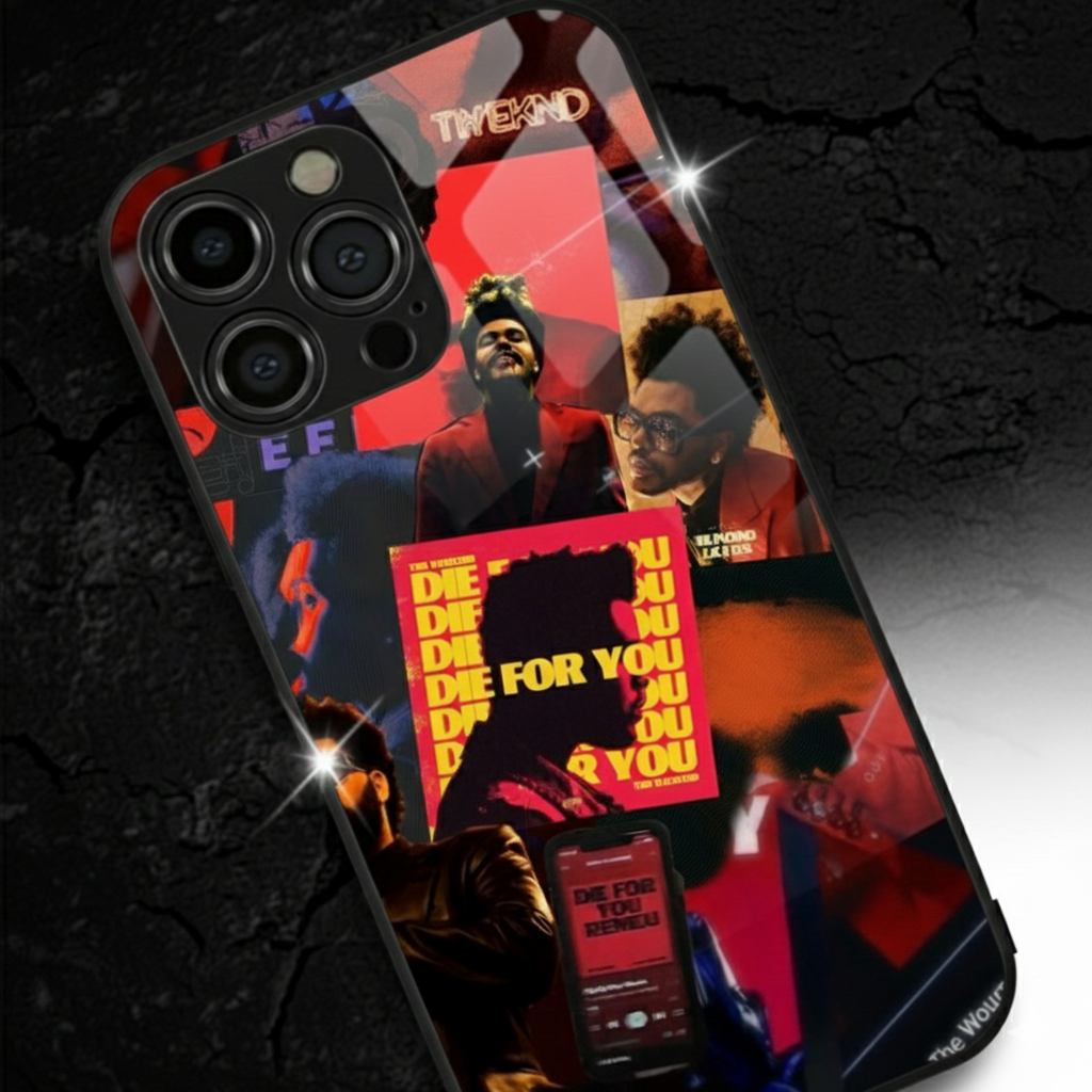 The Weeknd Vibe Metal Phone Case