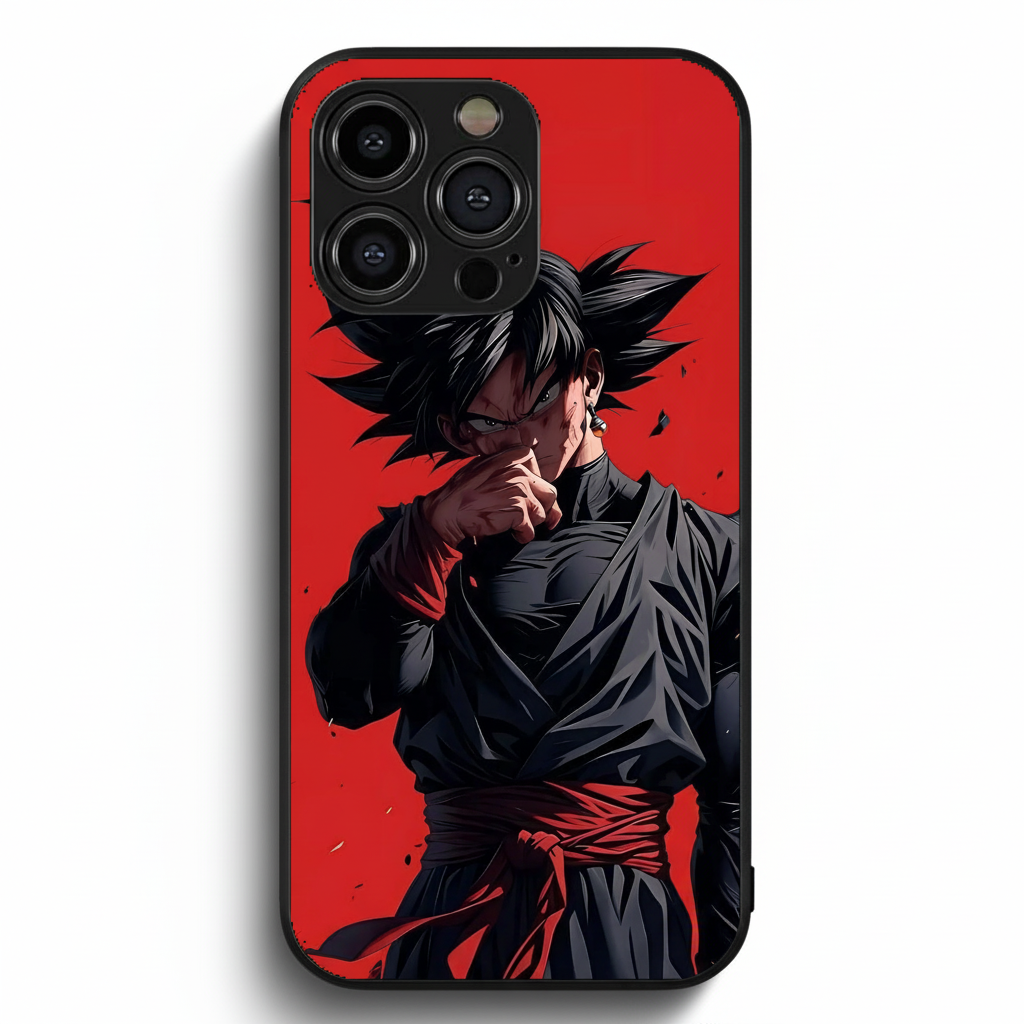 Black Rose Retribution Metal Phone Case