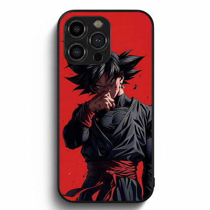 Black Rose Retribution Metal Phone Case