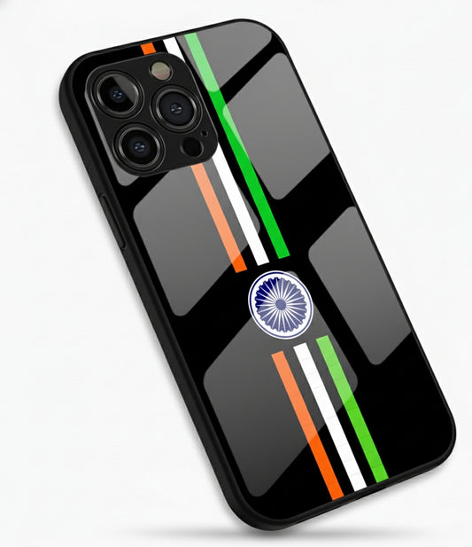 Tiranga Track Metal Phone Case