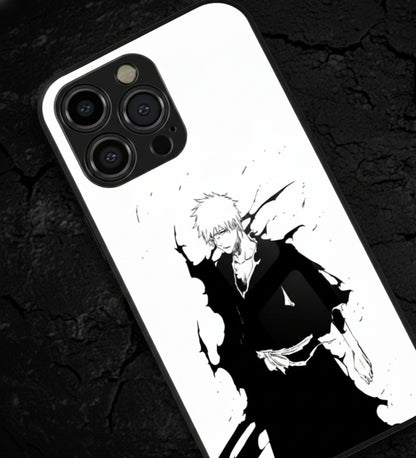 Ichigo Kurosaki | Bleach Black Metal Phone Case