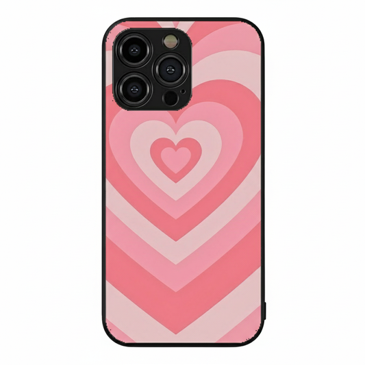 Metal Heart Shield Metal Phone Case