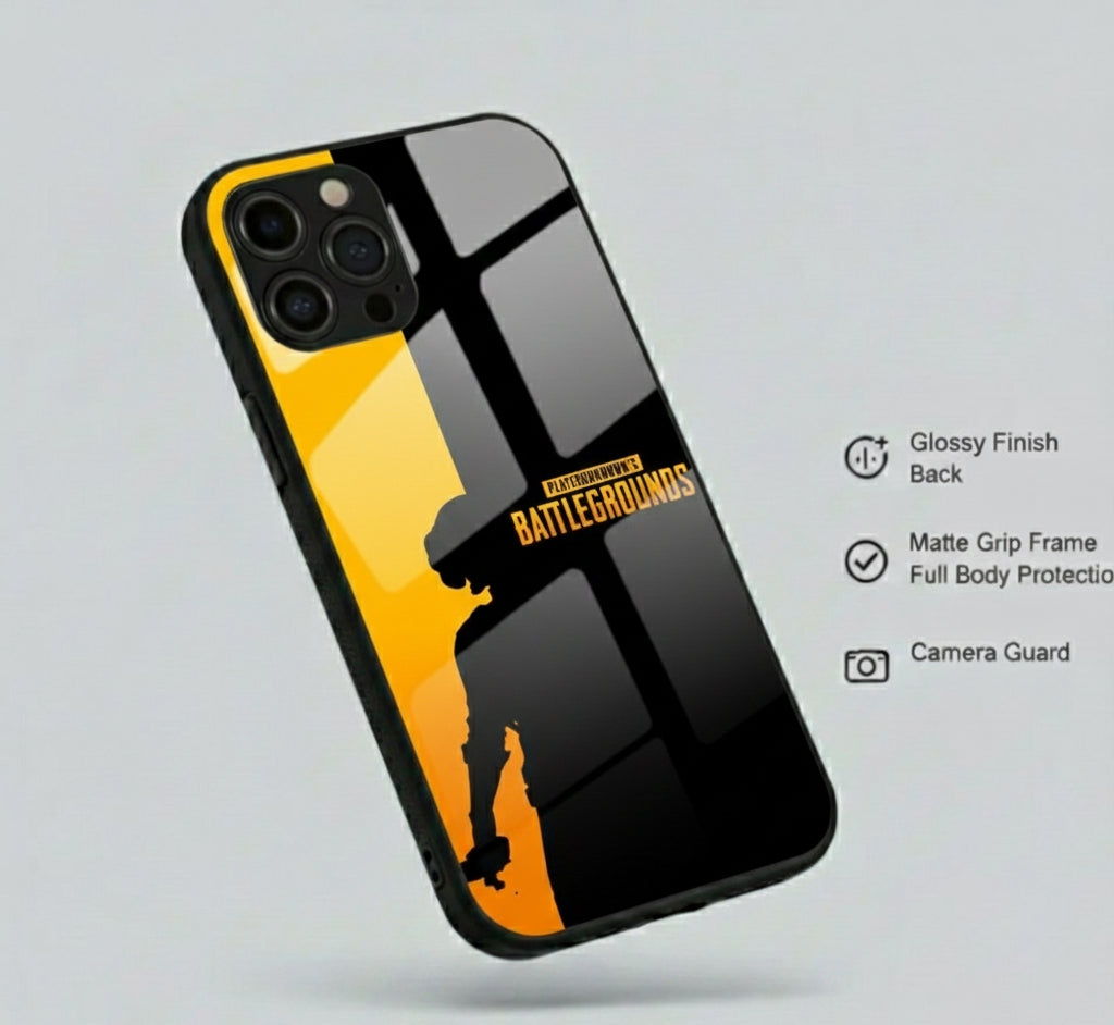 PUBG Legend Hybrid Metal Phone Case