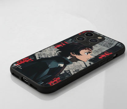Tanjiro Kamado-themed Metal phone case