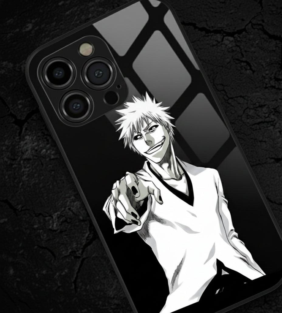 White hybrid Metal Phone Case