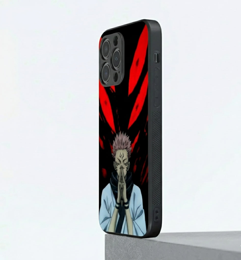 King of Curses Ryoumen Sukuna 2 Metal Phone Case With Free Pop Socket inside Get 1 For You