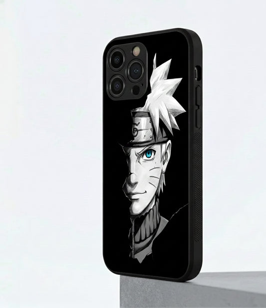 Naruto Uzumaki Asli Ninja Protection Hybrid Metal Phone Case