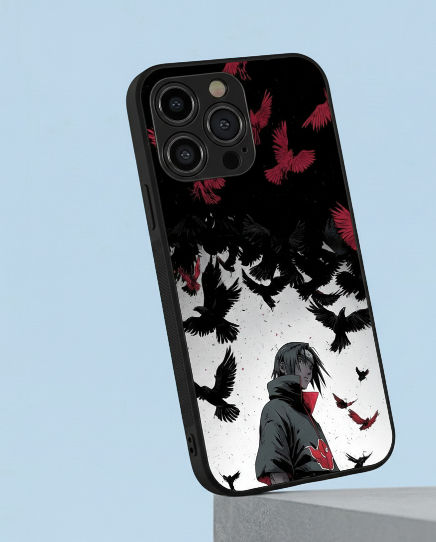 Itachi Uchiha 2. Hybrid Metal Phone Case