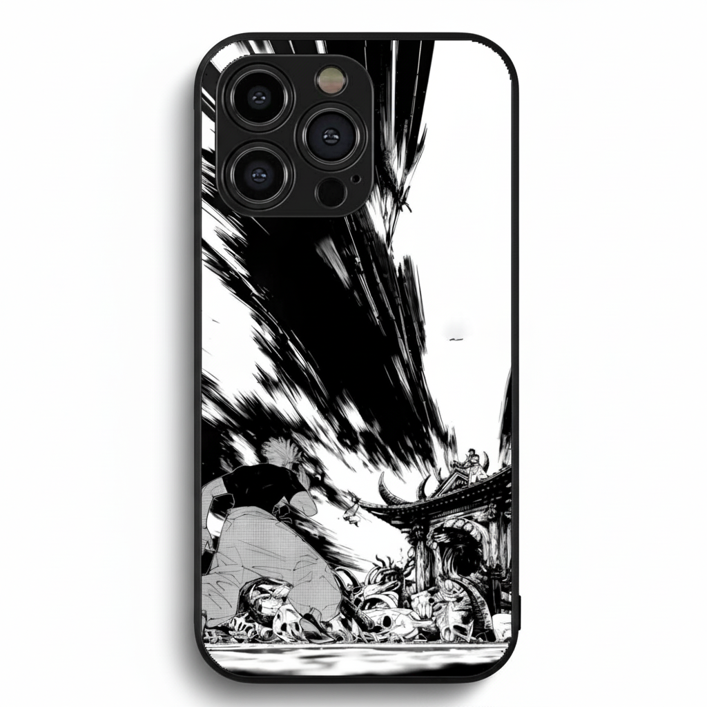 Gojo Satoru Vs Ryomen Sukuna Metal Phone Case