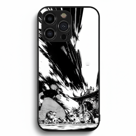 Gojo Satoru Vs Ryomen Sukuna Metal Phone Case