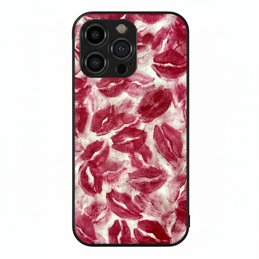 Lipstick Chaos Metal Phone Case