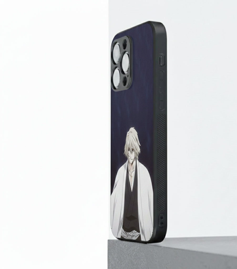 anime character Kisuke Urahara hybrid Metal Phone Case