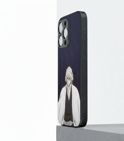 anime character Kisuke Urahara hybrid Metal Phone Case