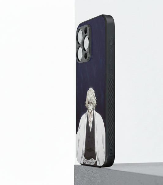 anime character Kisuke Urahara hybrid Metal Phone Case