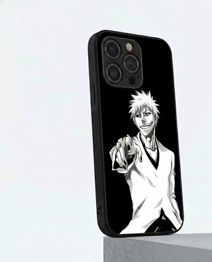 White hybrid Metal Phone Case