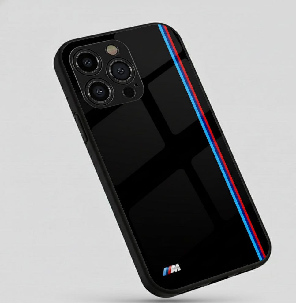 Black Steel Metal Phone Case