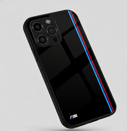Black Steel Metal Phone Case