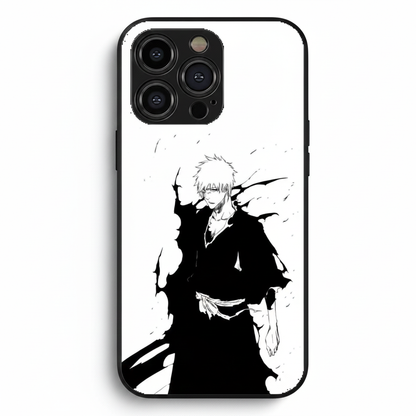 Ichigo Kurosaki | Bleach Black Metal Phone Case