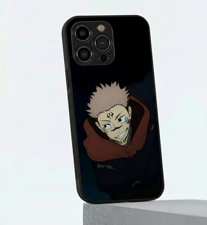 Ryomen Sukuna, the "King of Curses" hybrid Metal Phone Case