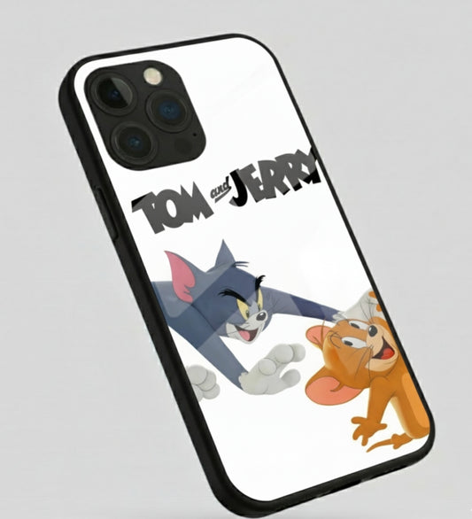The Tom And Jerry Nostalgia Old Vibe Phone Case Metal Phone Case